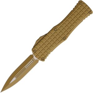 Microtech Auto Hera D/E OTF Tan Cerakote Dagger