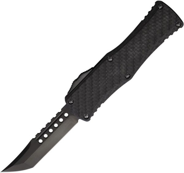 Microtech Auto Hera OTF Tanto - Carbon Fiber Shadow