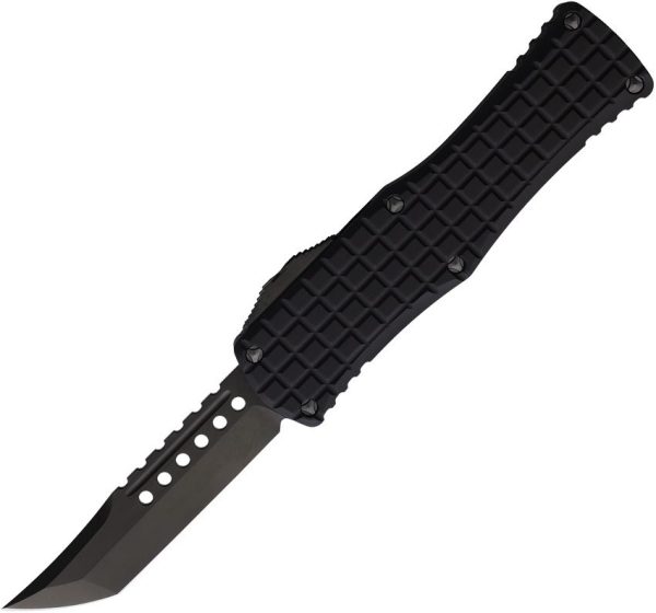 Microtech Auto Hera OTF DLC - Black Frag Aluminum