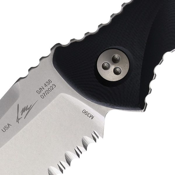 Microtech Socom Alpha Mini Warcom - M390 Wharncliffe