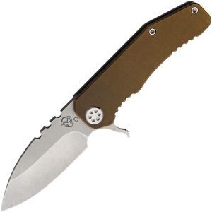 MD001DTQ36A1.jpg Medford 187F Framelock Bronze Anodized Titanium