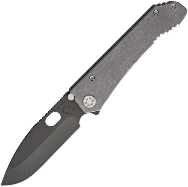 Medford 187 DP Framelock Folding Knife D2 Steel Titanium