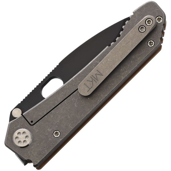 Medford Deployment Framelock D2 Black Blade Folding Knife USA
