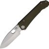Medford Deployment Framelock OD Green D2 Folding Knife USA