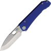 Medford 187 DP Framelock Blue Anodized Titanium