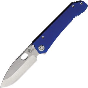 Medford 187 DP Framelock Blue Anodized Titanium