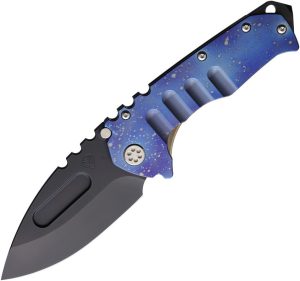 MD0124PD03A1.jpg Medford Praetorian T Framelock Folding Knife S45VN Tanto Flame