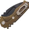 Medford Praetorian T Framelock Folding Knife S45VN Tanto Flame