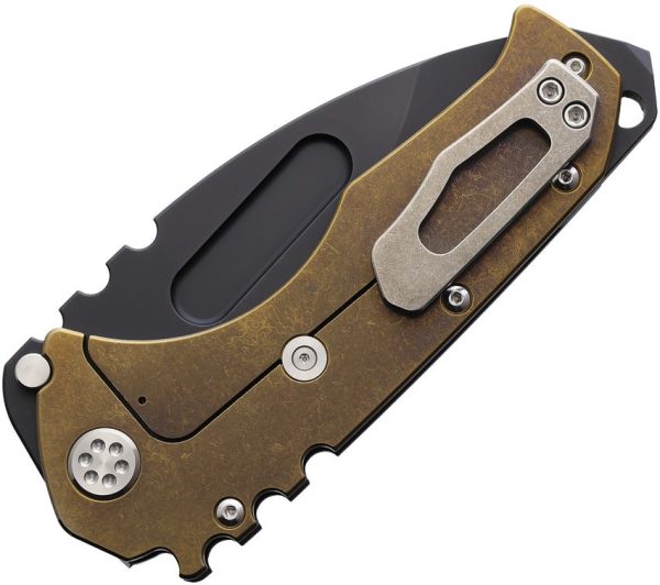 Medford Praetorian T Framelock Folding Knife S45VN Tanto Flame