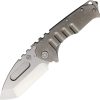 Medford Praetorian T Framelock Folding Knife CPM-20CV Titanium