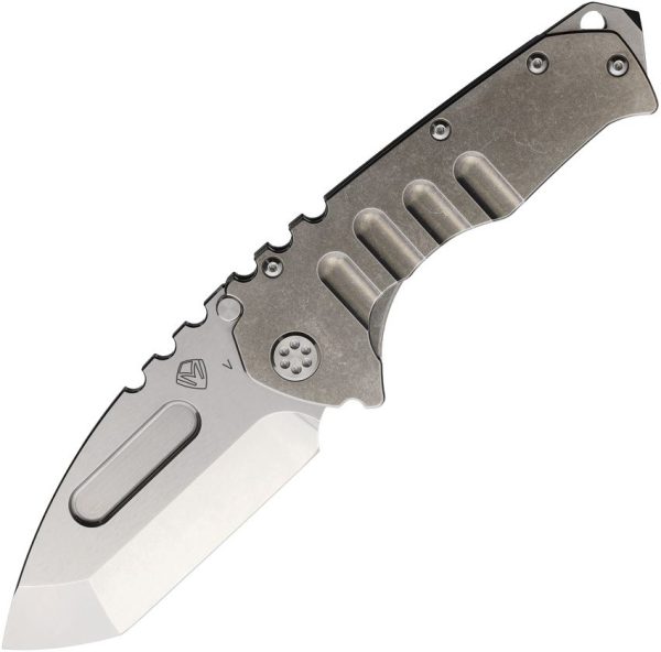 Medford Praetorian T Framelock Folding Knife CPM-20CV Titanium