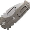 Medford Praetorian T Framelock Folding Knife CPM-20CV Titanium