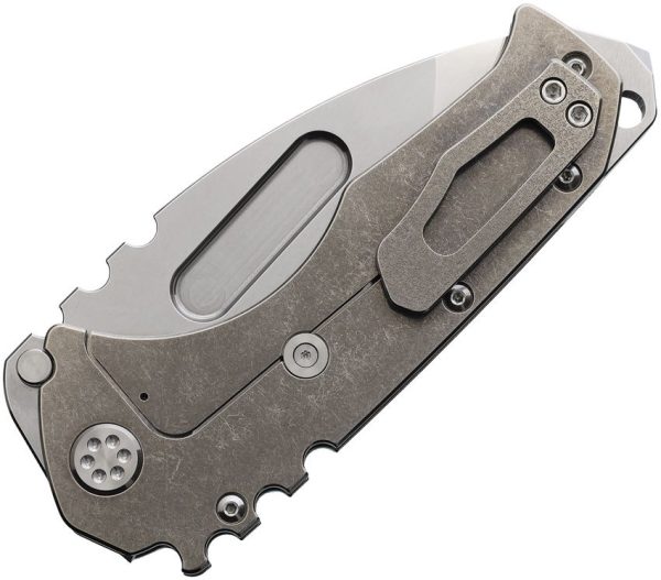 Medford Praetorian T Framelock Folding Knife CPM-20CV Titanium