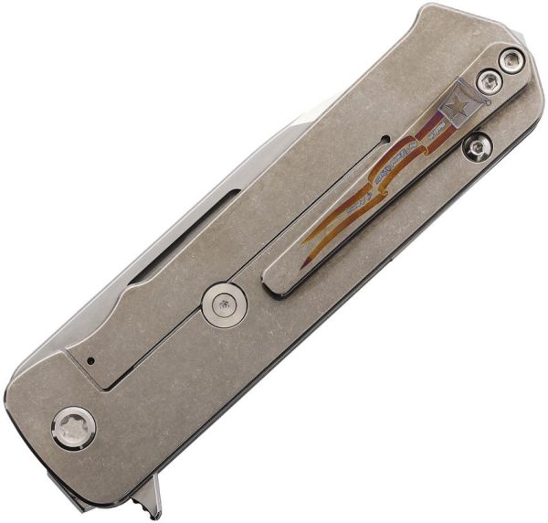 Medford TFF-4 Framelock S45VN Black Folding Knife USA