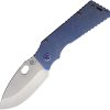 Medford TFF-1 Framelock S45VN Blue Titanium Folding Knife