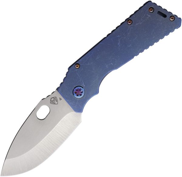 Medford TFF-1 Framelock S45VN Blue Titanium Folding Knife
