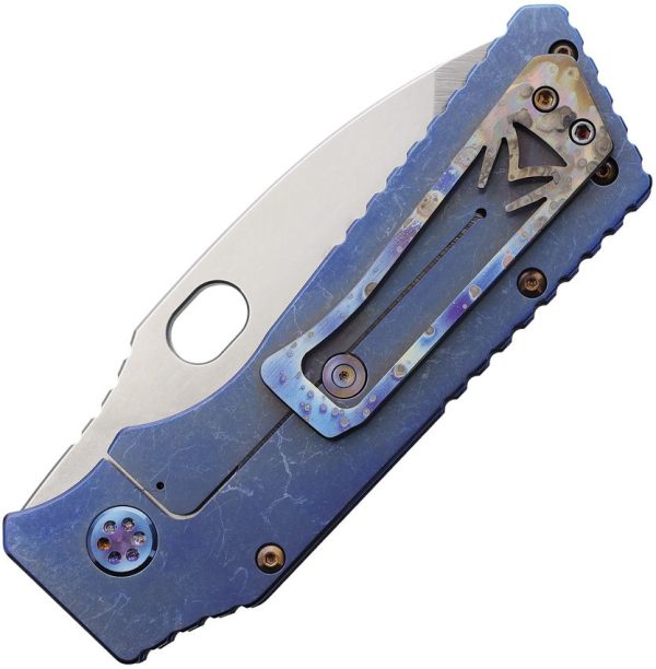 Medford TFF-1 Framelock S45VN Blue Titanium Folding Knife