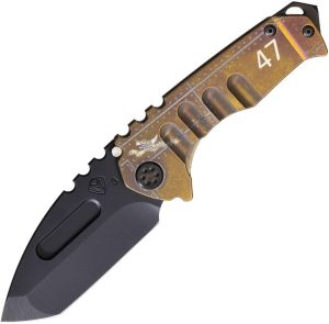 Medford Genesis T Framelock CPM-3V Tanto Titanium Folding Knife