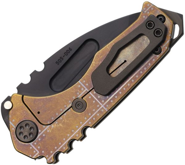 MD0293PT36A1_add_01.jpg Medford Genesis T Framelock CPM-3V Tanto Titanium Folding Knife