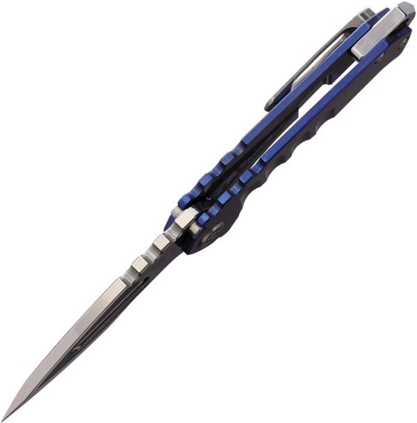 Medford Genesis T Framelock Blue S45VN Folding Knife USA