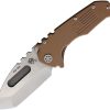 Medford Praetorian Linerlock Coyote Tan D2 Folding Knife