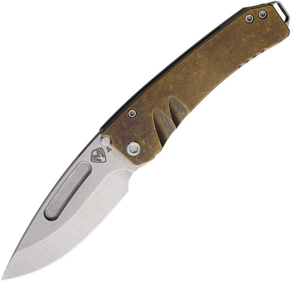 Medford Midi Marauder S35VN Folding Knife Titanium Handle USA