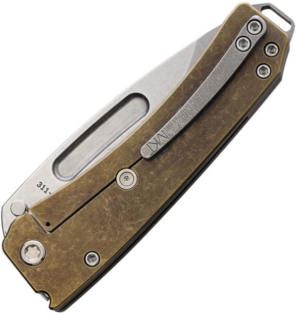 Medford Midi Marauder S35VN Folding Knife Titanium Handle USA