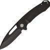 MD0384PQ30PV.jpg Medford On Belay Framelock Black S45VN Folding Knife USA