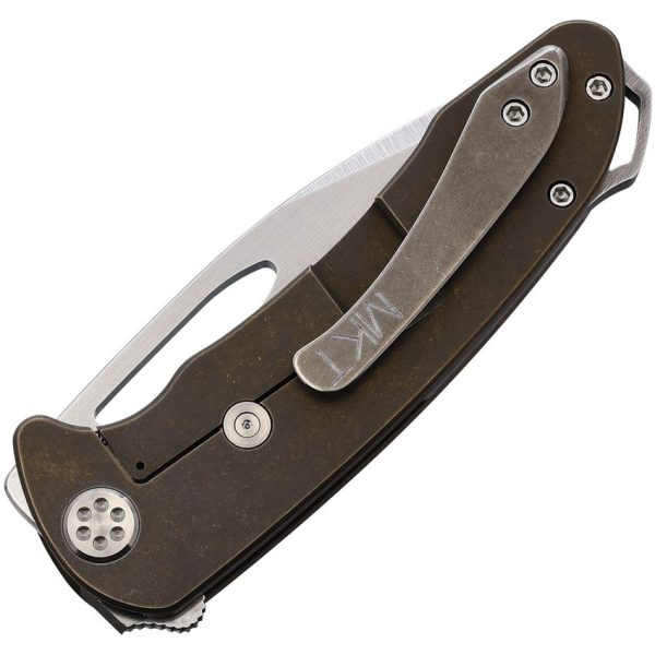 Medford On Belay Framelock Bronze S45VN Folding Knife USA