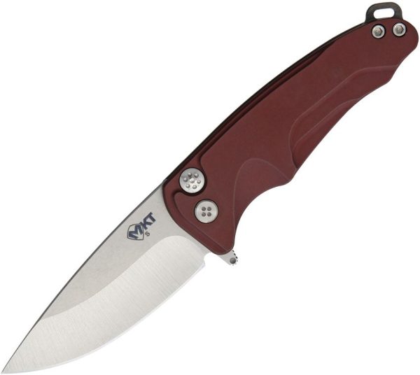 MD039STQ41AR.jpg Medford Smooth Criminal Framelock Red S35VN Folding Knife
