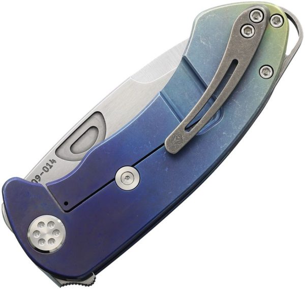 Medford Theseus S35VN Purple Titanium Folding Knife USA