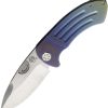 Medford Theseus S35VN Purple Titanium Folding Knife USA