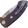 Medford Theseus Framelock S35VN Folding Knife Titanium
