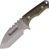 Medford Emperor Fixed Blade OD Green S35VN Knife