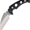 MD0523TQ08KB.jpg Medford Fighting Utility Knife 2 Black CPM-3V Fixed Blade