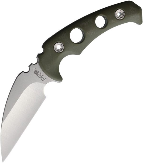 MD0523TQ10KO.jpg Medford Fighting Utility Knife 2 OD CPM-3V Fixed Blade