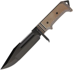 Medford Raider Camo G10 Sawback Fighting Knife