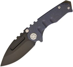 Medford Micro Praetorian Framelock S35VN Blue Titanium Folding Knife