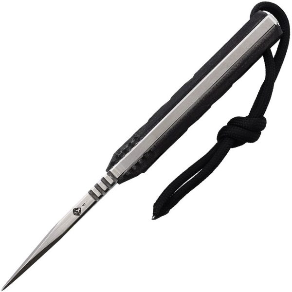 Medford Necromancer Fixed Blade Neck Knife S35VN Black 2.25"