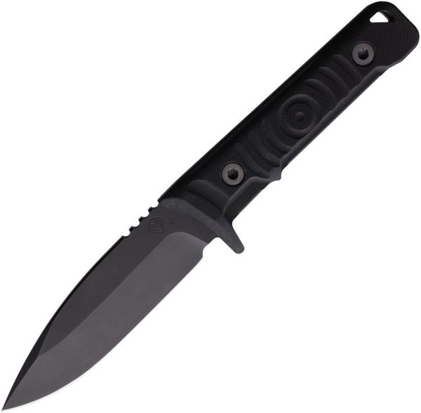 Medford Mizuchi Fixed Blade Knife 4" Black DLC CPM-20CV G10