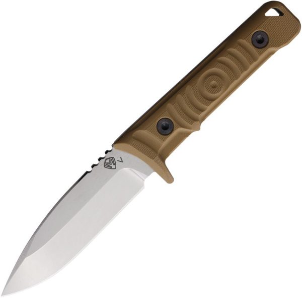 MD118VTQ09KC.jpg Medford Mizuchi Fixed Blade Tan 20CV CPM Stainless Steel