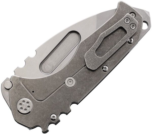 Medford Praetorian G Framelock Black D2 Tanto Folding Knife