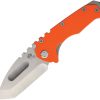 Medford Praetorian G Framelock Orange D2 Folding Knife USA