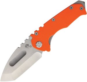 MD11DTT11TM.jpg Medford Praetorian G Framelock Orange D2 Folding Knife USA