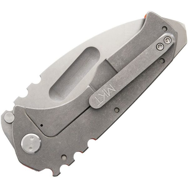 Medford Praetorian G Framelock Orange D2 Folding Knife USA