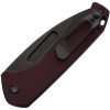 Medford Auto Swift Button Lock - Red Titanium Drop Point