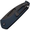 Medford Auto Swift Button Lock - Blue Aluminum Tanto