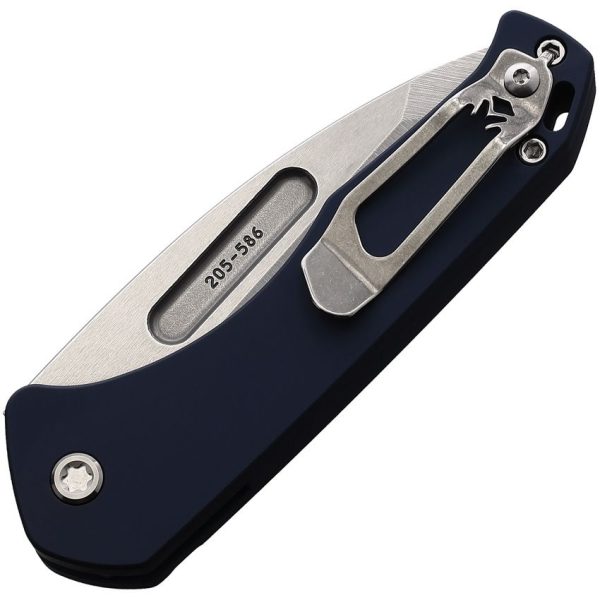 Medford Auto Swift Button Lock Blue Tanto