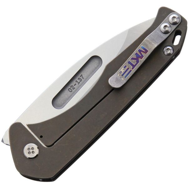 Medford Praetorian Slim S35VN Titanium Folding Knife USA