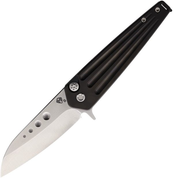 Medford Nosferatu Button Lock Folding Knife S35VN Titanium